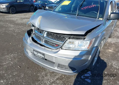 2016 Dodge Journey Se из США, поврежденный, VIN 3C4PDCAB6GT101481